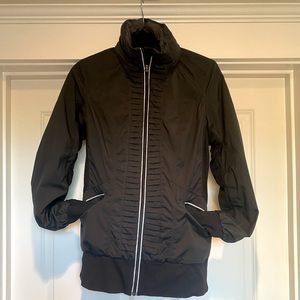 Lululemon zip up black jacket